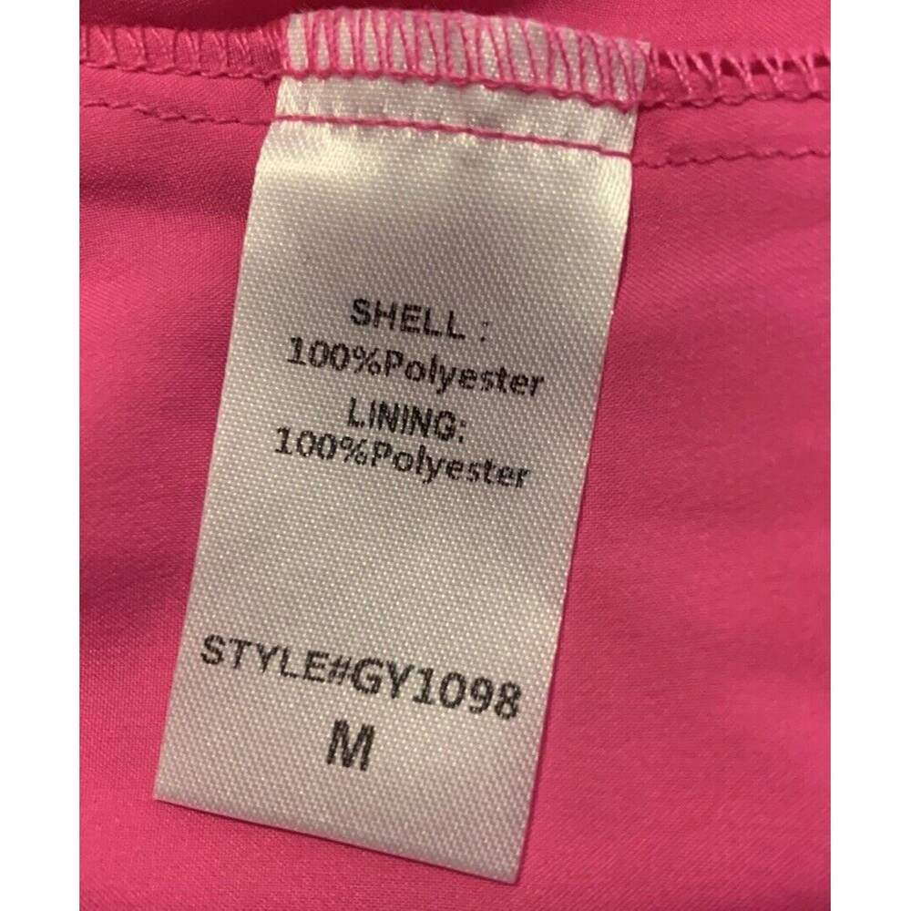 Do+Be Womens Pink Wrap Strapless Cocktail Party Dress medium Barbie Sexy Brunch - Picture 9 of 12